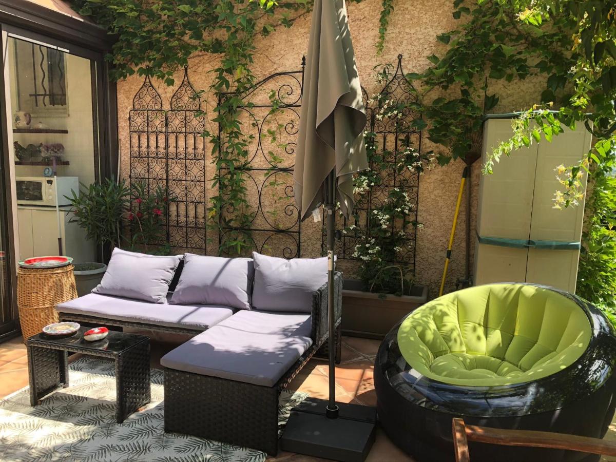 Logement Zen Sur La Colline Aux Mimosas Hyères Exterior foto
